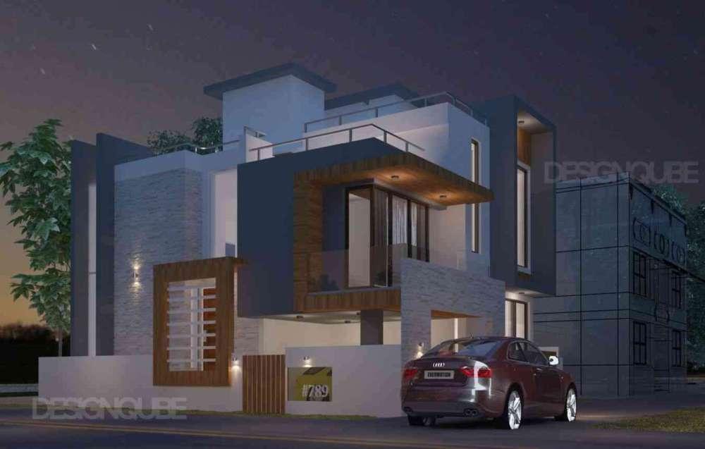 Villa Architecture at Medahalli, Bangalore